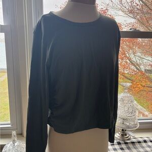 lululemon athletica Dark Green Long Sleeve Top